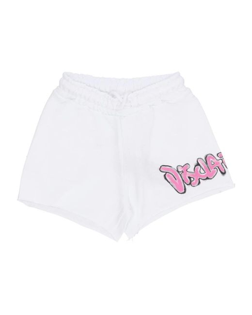 DISCLAIMER White Short Shorts
