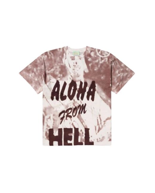 Aries Full Bleed Ss in Pink für Herren
