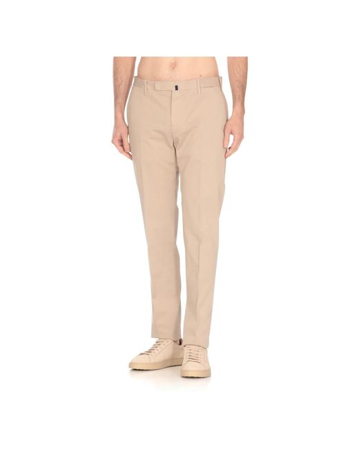 Incotex Gray Straight Trousers for men
