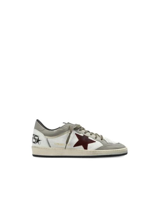 Golden Goose Deluxe Brand White Sneakers, With Star Motif for men