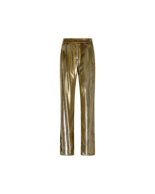 Roberto Cavalli Green Wide Trousers