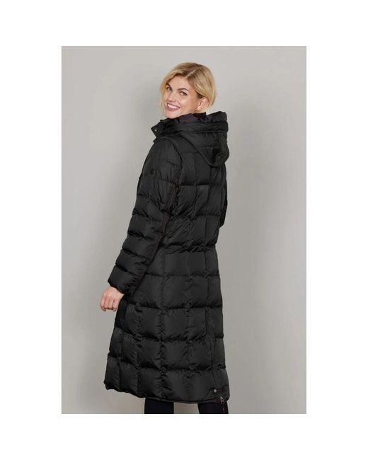 Junge Jassen ,Zwart ,Nylon Celine Parka in het Black