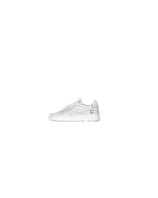 Date White Sneakers for men