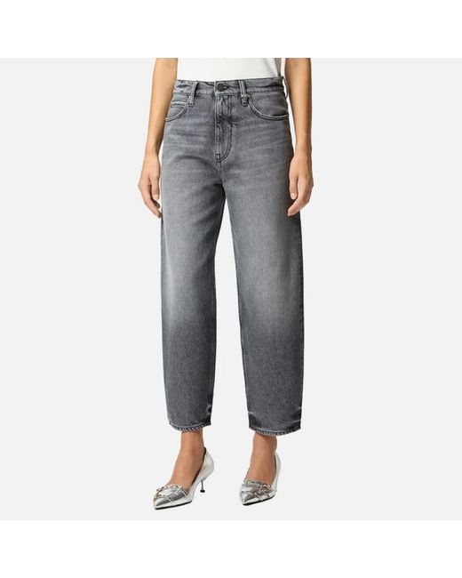 Pinko Straight Jeans in het Gray