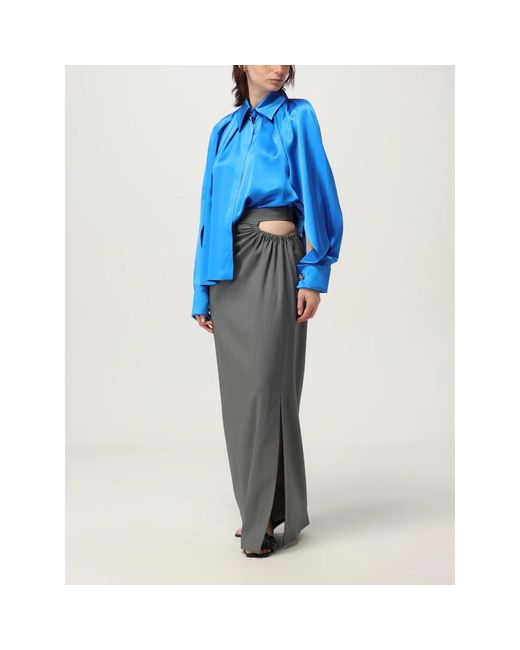 Max Mara Maxi Skirts in het Blue
