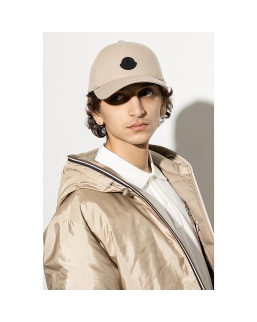 Caps di Moncler in Natural da Uomo