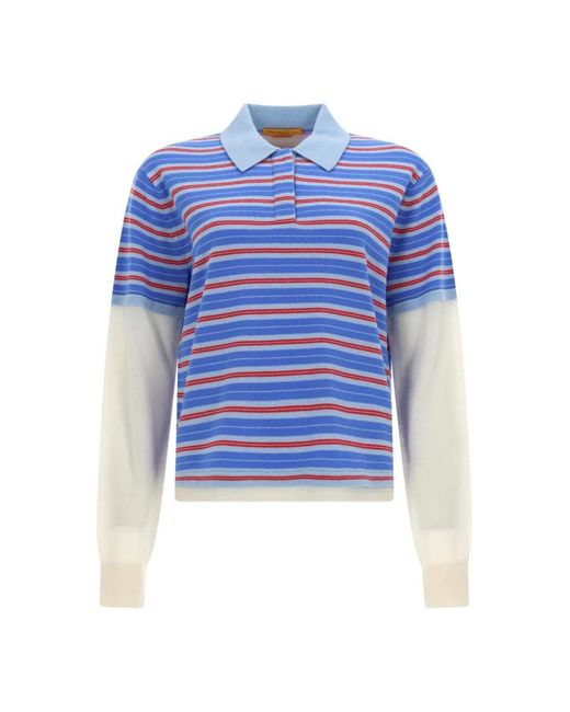 Guest In Residence Blue Cashmere Knitwear