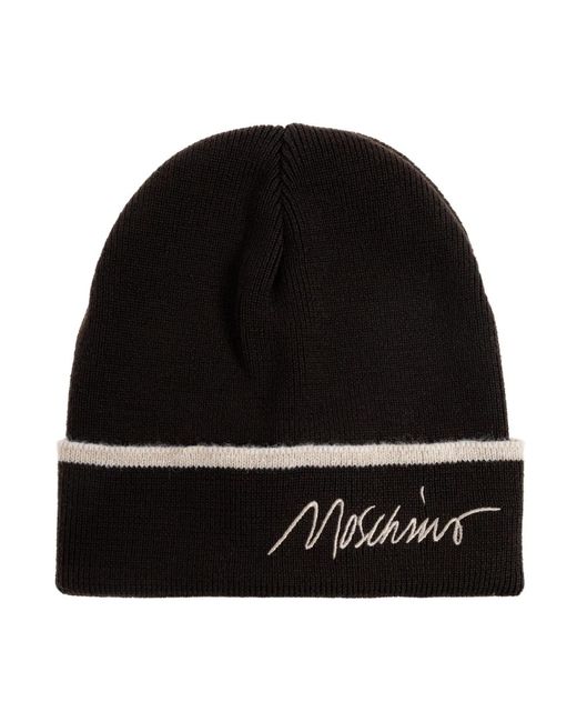 Beanies di Moschino in Black