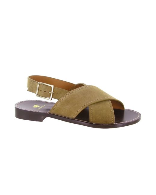 Flat Sandals Bobbies en coloris Green