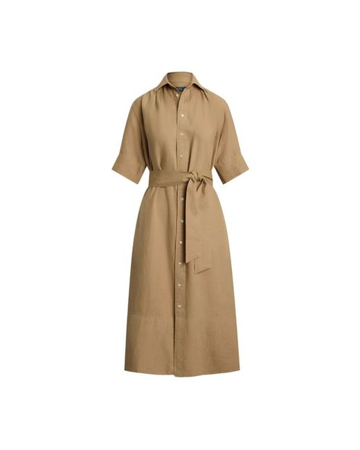Polo Ralph Lauren Natural Shirt Dresses