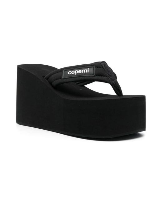 Coperni Black Wedges
