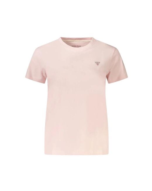 Guess Pink T-Shirts