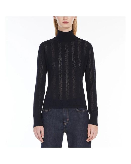 Max Mara Black Turtlenecks