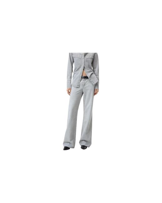 Closed Gray Wide Jeans
