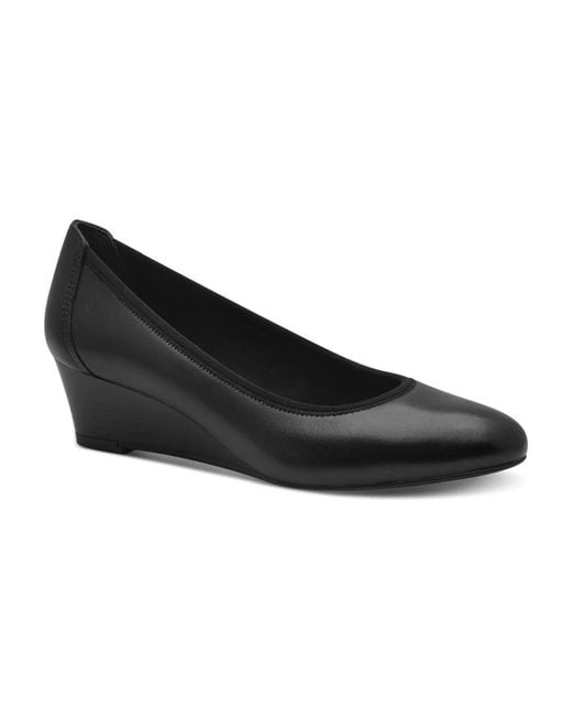 Tamaris Black Wedges