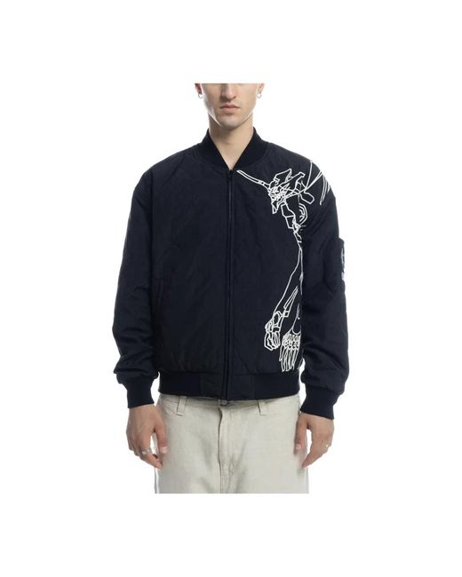 Bomber Jackets Pleasures de hombre de color Blue