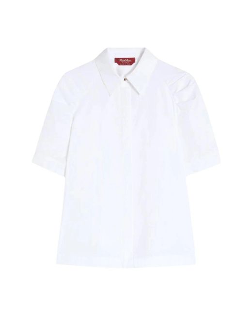 Shirts Max Mara de color White
