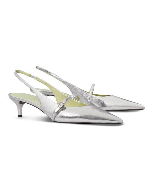 Tory Burch Metallic Pumps