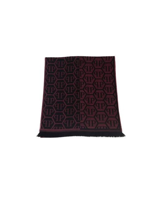 Philipp Plein Black Scarves for men
