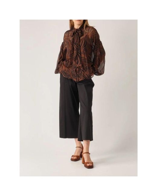 Blouses Max Mara de color Brown