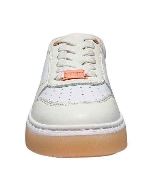 Alexander Smith White Pelle Sneaker