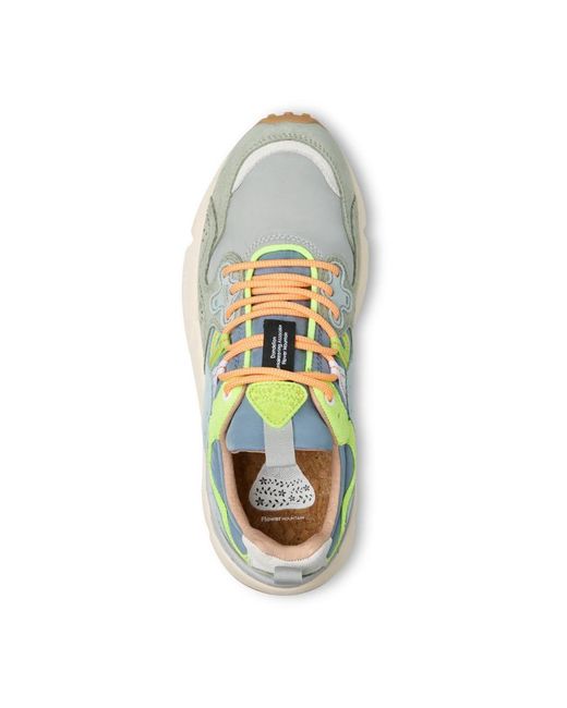 Flower Mountain Blue Sneakers