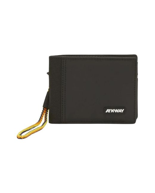 K-Way Black Wallets cardholders