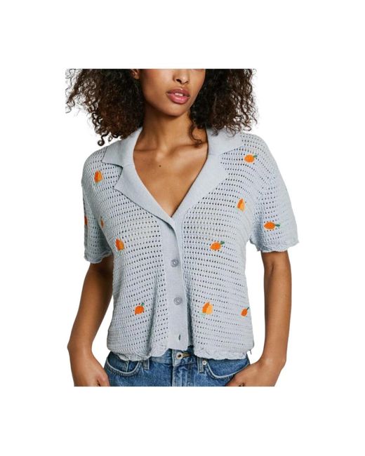 Pepe Jeans Blue Cardigans