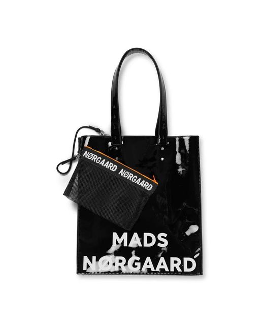 Mads Nørgaard Black Tote Bags