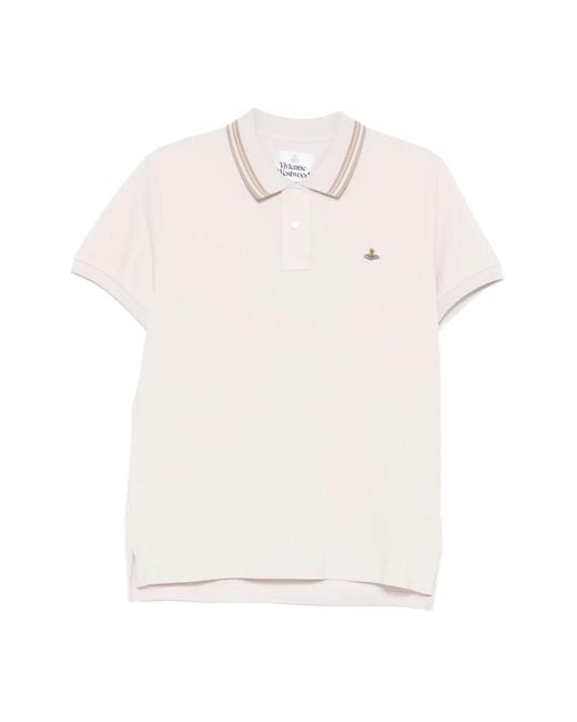 Vivienne Westwood White Polo Shirts for men