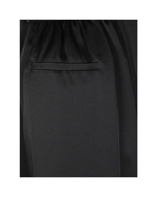 Forte_forte Black Wide Trousers