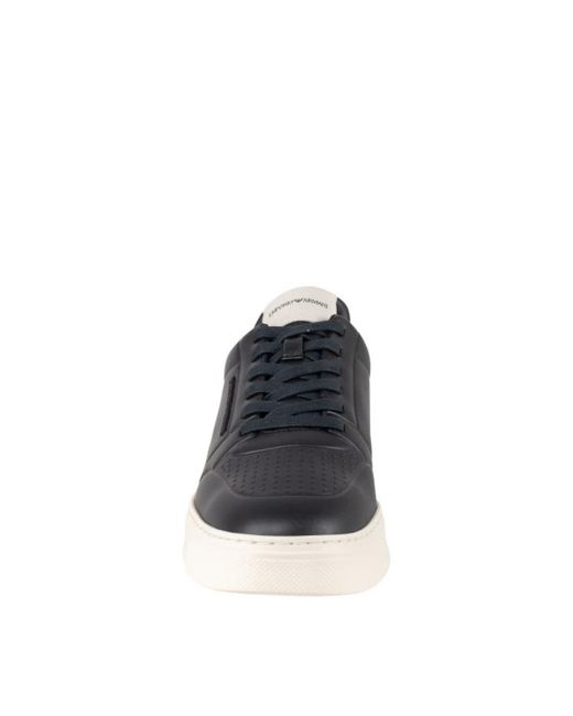 Emporio Armani Blue Sneakers for men