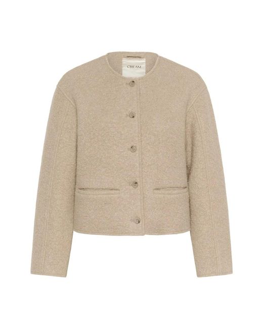 Light Jackets Cream en coloris Natural