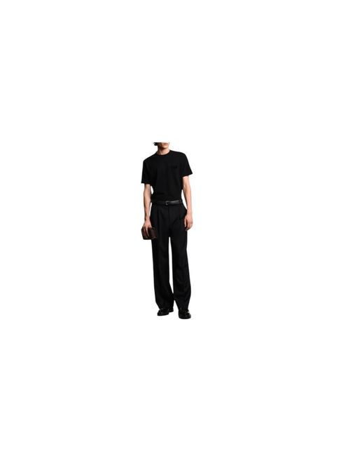 Emporio Armani Black T-Shirts for men