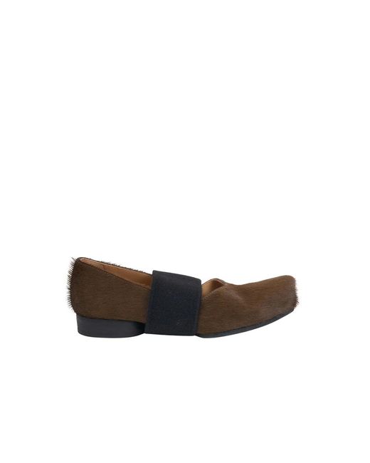 Uma Wang Brown Ballerinas
