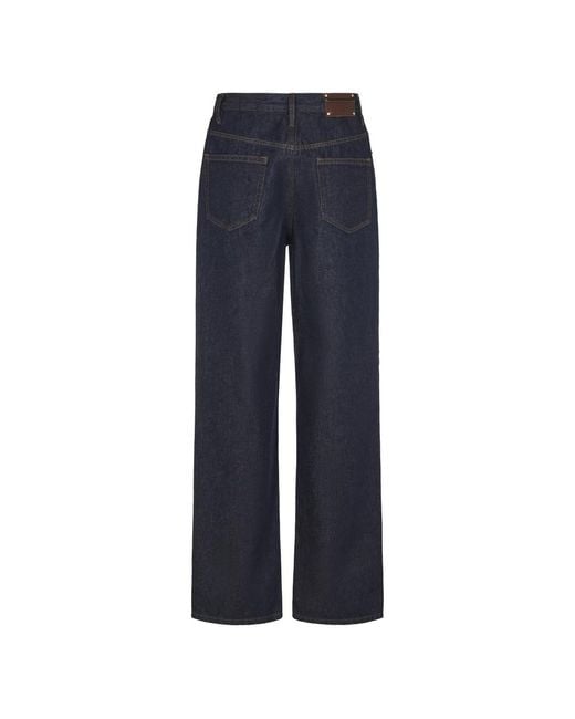 Dries Van Noten Blue Straight Fit Jeans for men