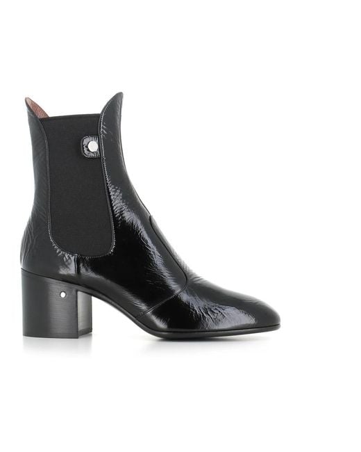 Laurence Dacade Black Heeled Boots