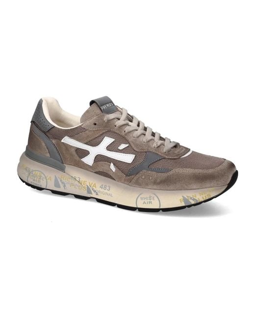 Premiata Gray Sneakers for men