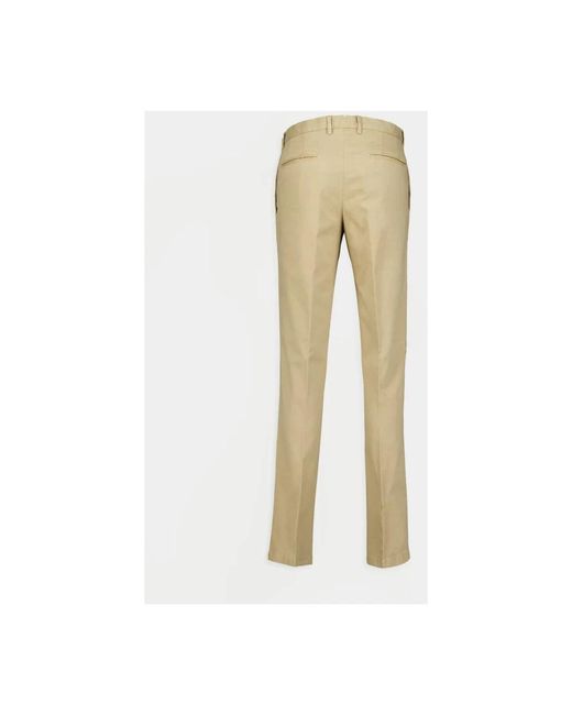 Boglioli Natural Slim-Fit Trousers for men