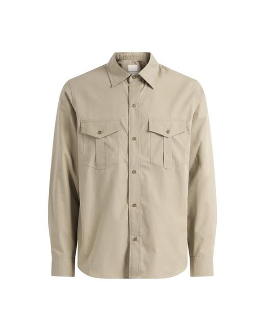 A.P.C. Utility Shirt in het Natural voor heren