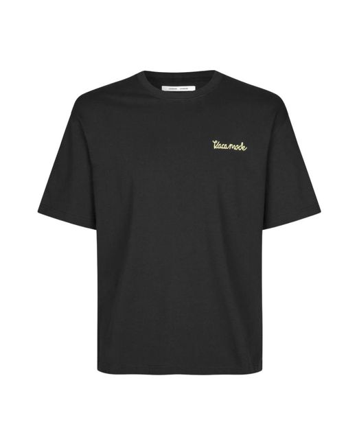 Samsøe & Samsøe Skandinavisches stil t-shirt in Black für Herren