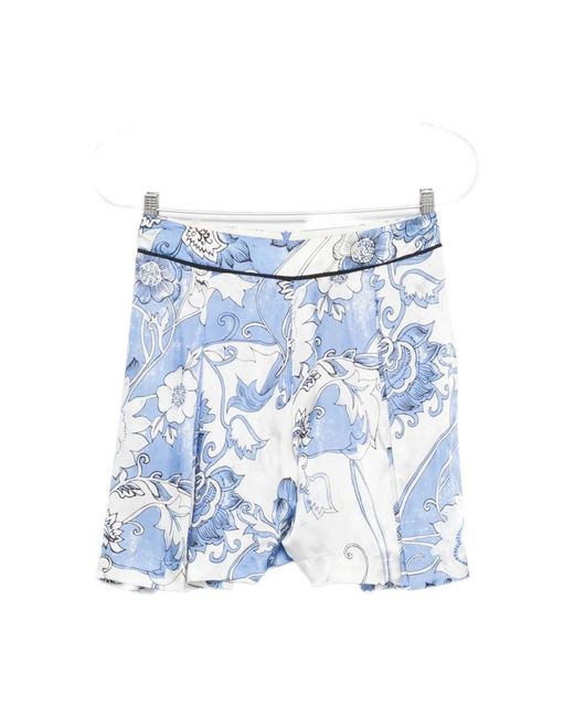 Jucca Blue Casual Shorts
