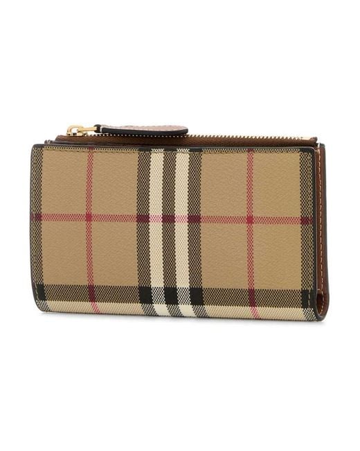 Burberry Natural Wallets & Cardholders