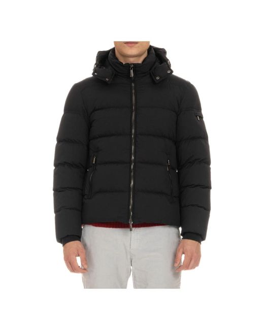 Moorer Winter Jackets in het Black voor heren