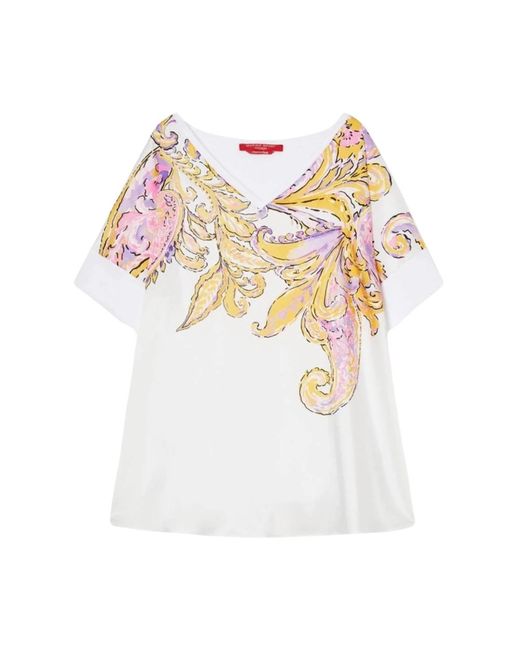 Marina Rinaldi T-Shirts in het White