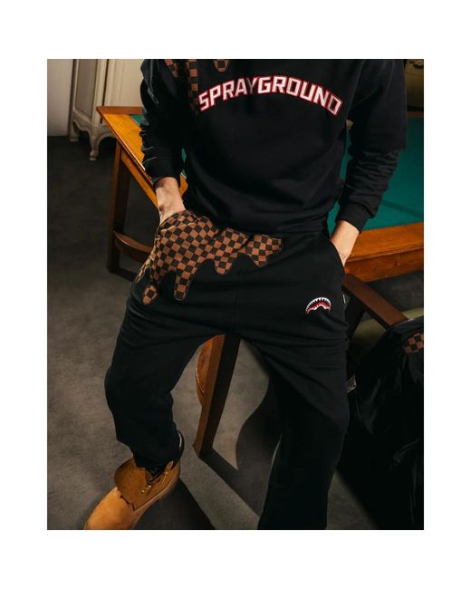 Sprayground Drip Pants in Black für Herren