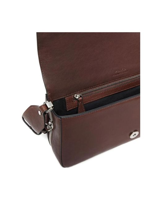 Pinko Brown Cross Body Bags