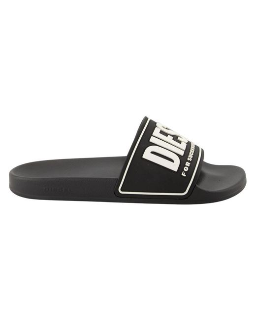 Red DIESEL pour homme en coloris Black