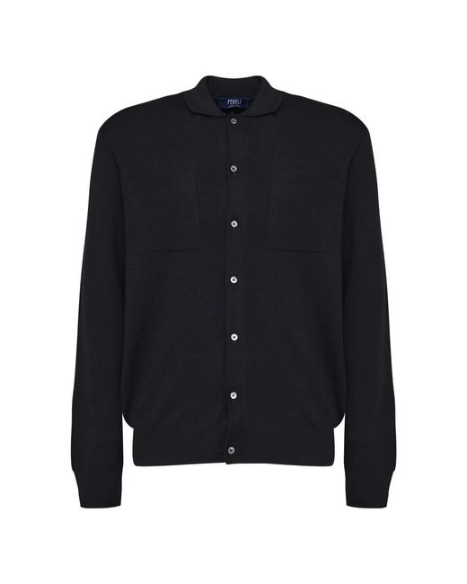 Cardigans Fedeli de hombre de color Blue
