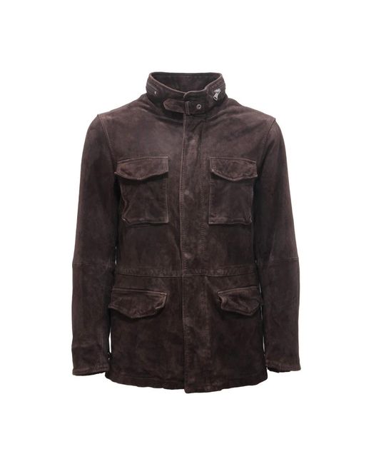 The Jack Leathers Brown Light Jackets for men